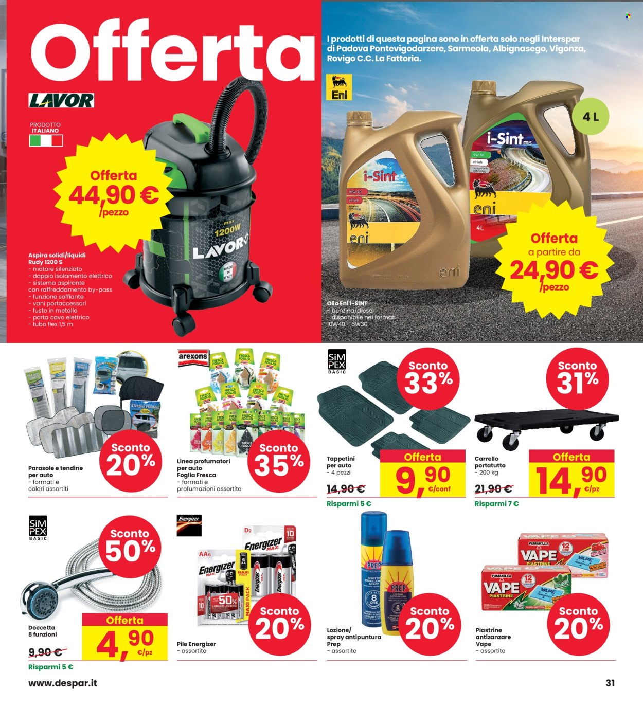 Volantino Interspar - 19/6/2025 - 2/7/2025. Pagina 31