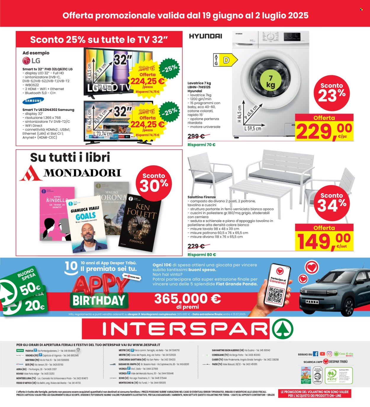 Volantino Interspar - 19/6/2025 - 2/7/2025. Pagina 32