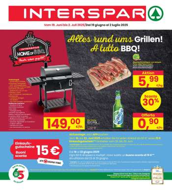 Volantino Interspar - 19/6/2025 - 2/7/2025.