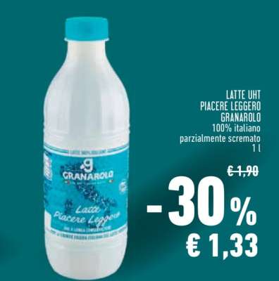 LATTE UHT PIACERE LEGGERO GRANAROLO