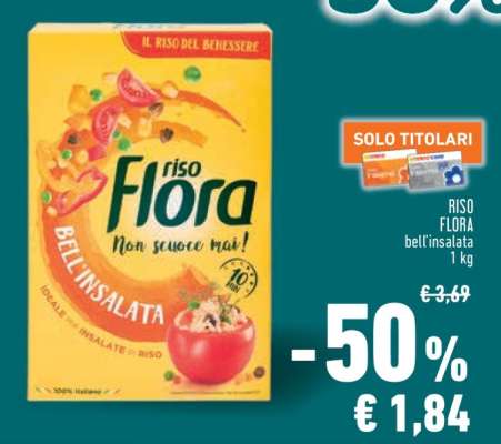 RISO FLORA BELL’INSALATA