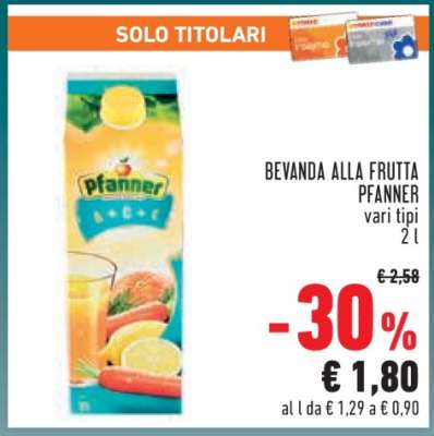 Bevanda alla frutta Pfanner