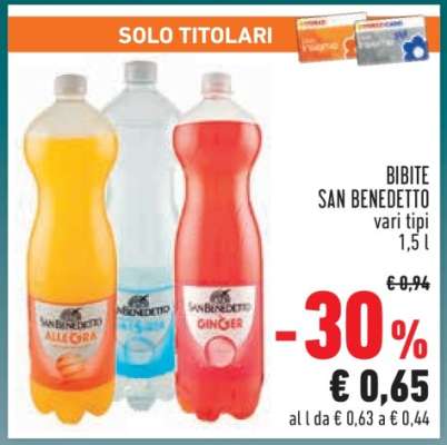 Bibite San Benedetto