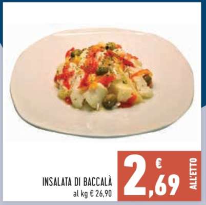 INSALATA DI BACCALÀ