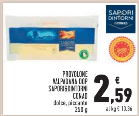 Provolone Valpadana DOP Sapori&Dintorni Conad