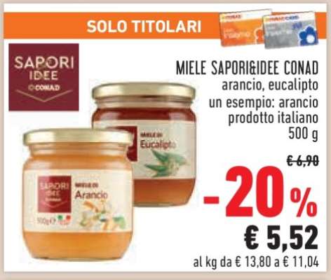 MIELE SAPORI&IDEE CONAD