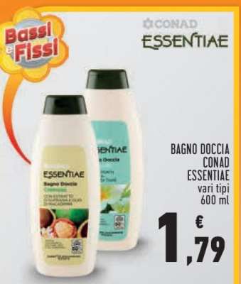 BAGNO DOCCIA CONAD ESSENTIAE