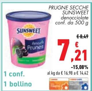 Prugne Secche Sunsweet