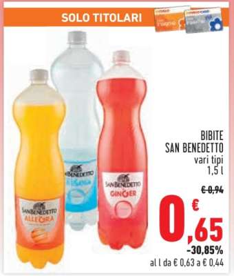 Bibite San Benedetto