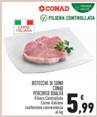Bistecche di Suino