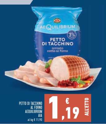 Petto di Tacchino al Forno Aequilibrium AIA