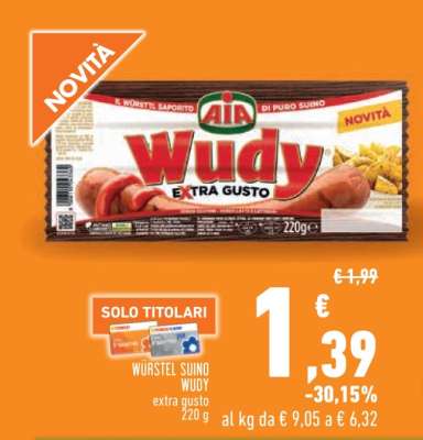 WÜRSTEL SUINO WUDY
