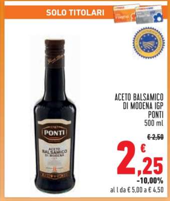Aceto Balsamico Di Modena IGP