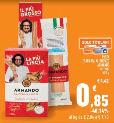 PASTA TRAFILATA AL BRONZO ARMANDO