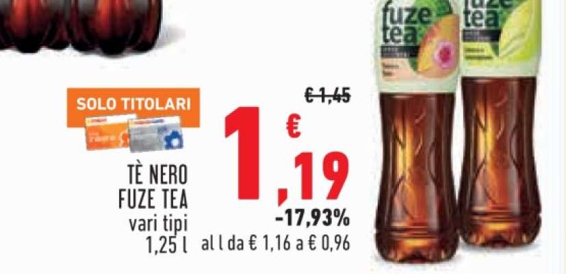 Tè Nero Fuze Tea