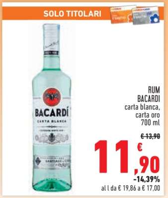 RUM BACARDI