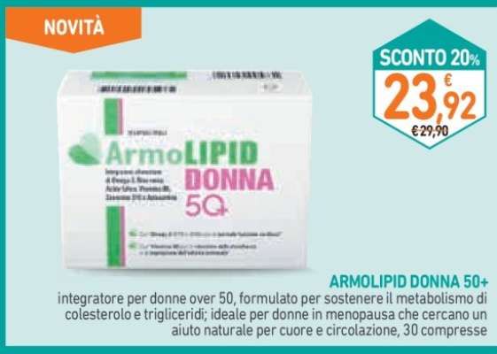 ARMOLIPID DONNA 50+