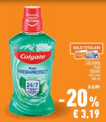 Collutorio Plax Colgate
