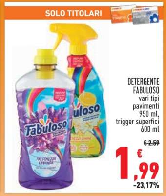 DETERGENTE FABULOSO