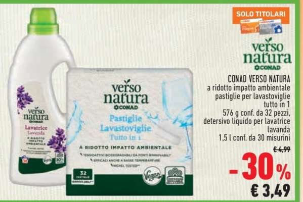 CONAD VERSO NATURA