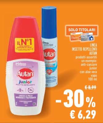 Autan Junior Insetto Repellente