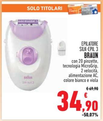 Epilatore Silk-épil 3 Braun