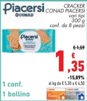 CRACKER CONAD PIACERSI