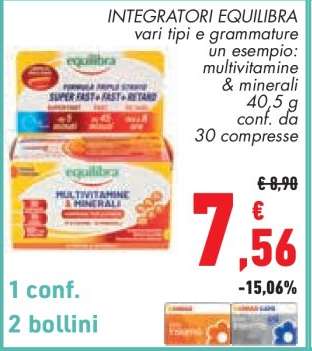 INTEGRATORI EQUILIBRA