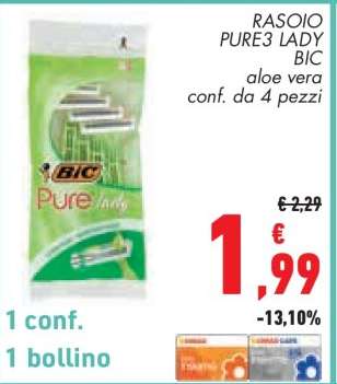 RASOIO PURE3 LADY BIC