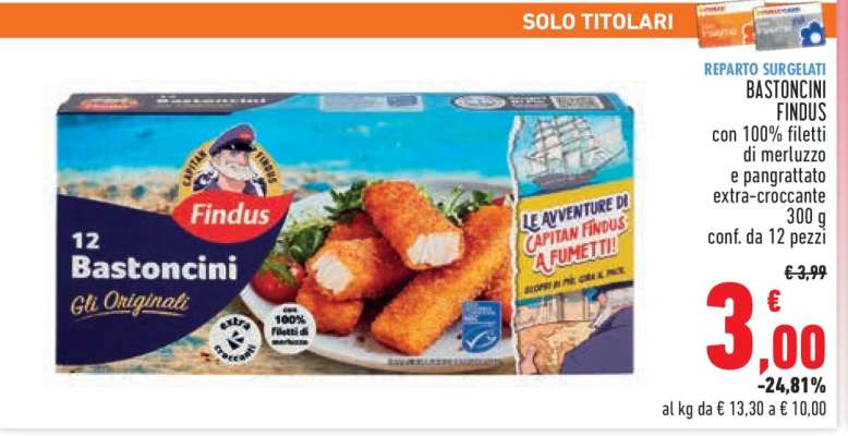 BASTONCINI FINDUS