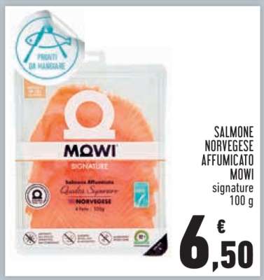 Salmone Norvegese Affumicato Mowi