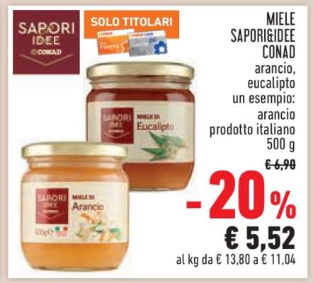 MIELE SAPORI&IDEE CONAD