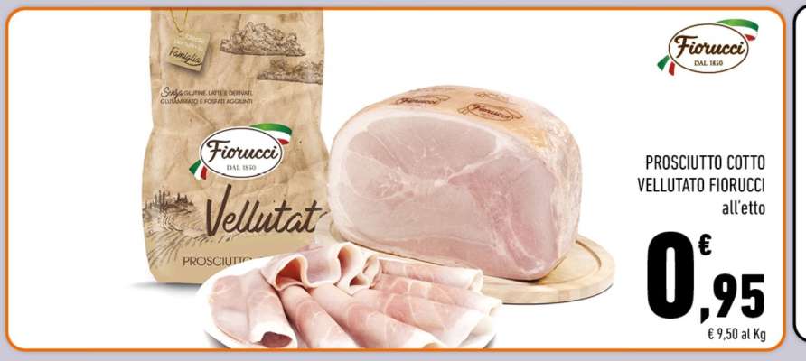 PROSCIUTTO COTTO VELLUTATO FIORUCCI
