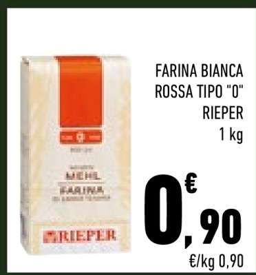 FARINA BIANCA ROSSA TIPO "0" RIEPER