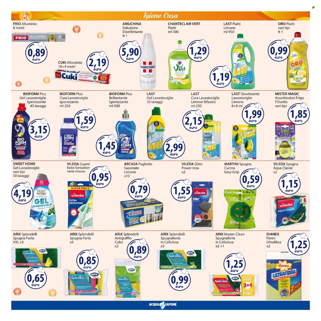 Volantino Acqua & Sapone - 16/6/2025 - 29/6/2025. Pagina 14