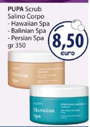 PUPA Scrub Salino Corpo