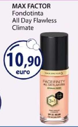 MAX FACTOR Fondotinta All Day Flawless Climate
