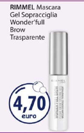 RIMMEL Mascara Gel Sopracciglia Wonder'full Brow Trasparente