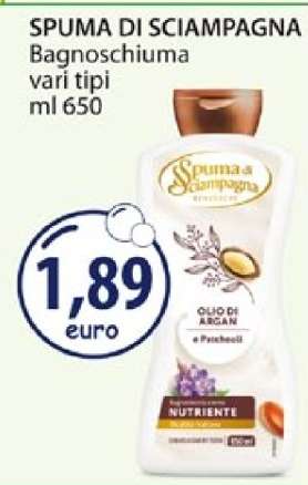 SPUMA DI SCIAMPAGNA Bagnoschiuma