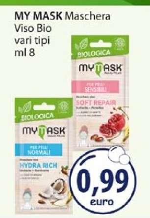 MY MASK Maschera Viso Bio