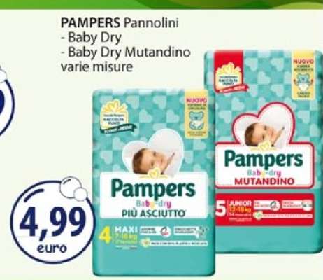 PAMPERS Pannolini