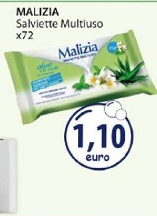 MALIZIA Salviette Multiuso x72