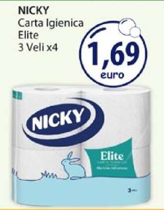 NICKY Carta Igienica Elite