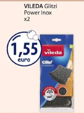VILEDA Glitzi Power Inox x2