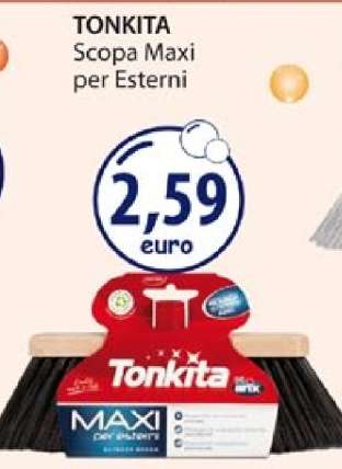 TONKITA Scopa Maxi per Esterni