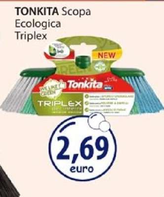 TONKITA Scopa Ecologica Triplex