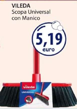 VILEDA Scopa Universal con Manico