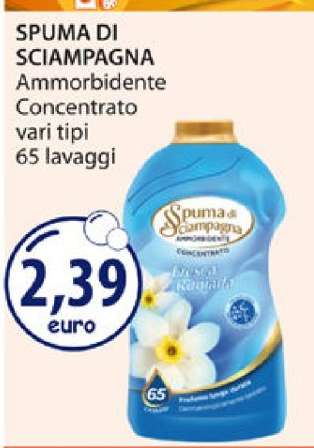 SPUMA DI SCIAMPAGNA AMMORBIDENTE CONCENTRATO