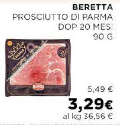 BERETTA PROSCIUTTO DI PARMA DOP 20 MESI