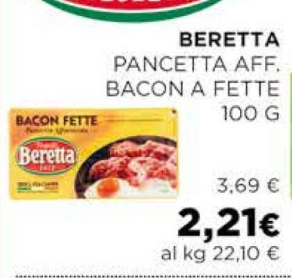BERETTA PANCETTA AFF. BACON A FETTE